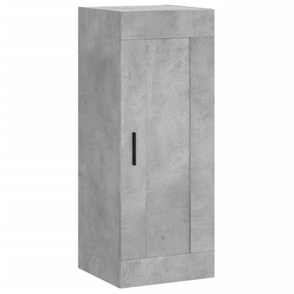Highboard Concrete Grey 34,5x34x180 cm Engineered Wood