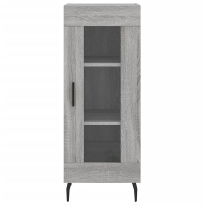 Highboard Grey Sonoma 34,5x34x180 cm Engineered Wood