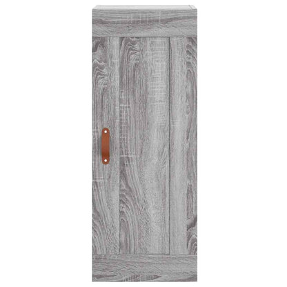 Highboard Grey Sonoma 34.5x34x180 cm Engineered Wood