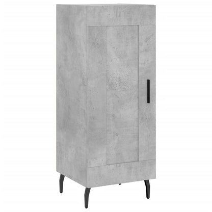Highboard Concrete Grey 34,5x34x180 cm Engineered Wood