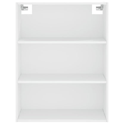 Highboard White 69,5x34x180 cm Engineered Wood