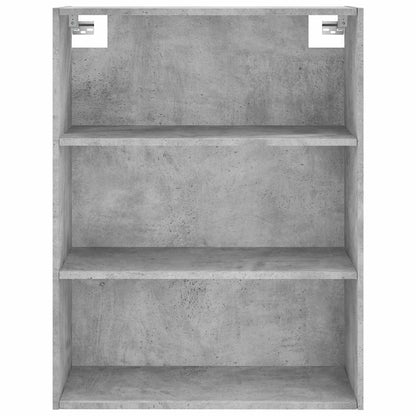 Highboard Concrete Grey 69,5x34x180 cm Engineered Wood