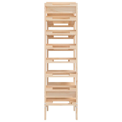 Wine Rack 61.5x30x107.5 cm Solid Wood Pine