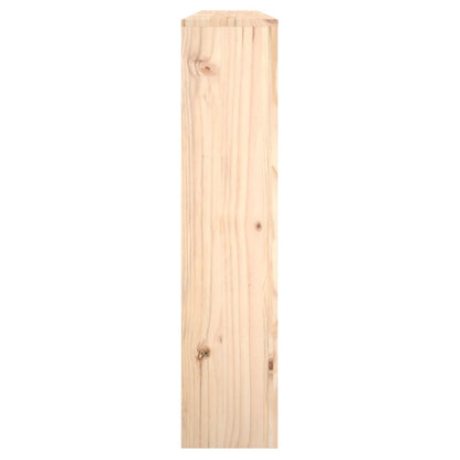 Radiator Cover 153x19x84 cm Solid Wood Pine