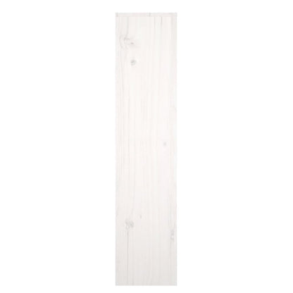 Radiator Cover White 153x19x84 cm Solid Wood Pine