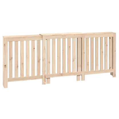 Radiator Cover 210x21x85 cm Solid Wood Pine