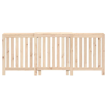 Radiator Cover 210x21x85 cm Solid Wood Pine