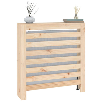 Radiator Cover 79.5x19x84 cm Solid Wood Pine