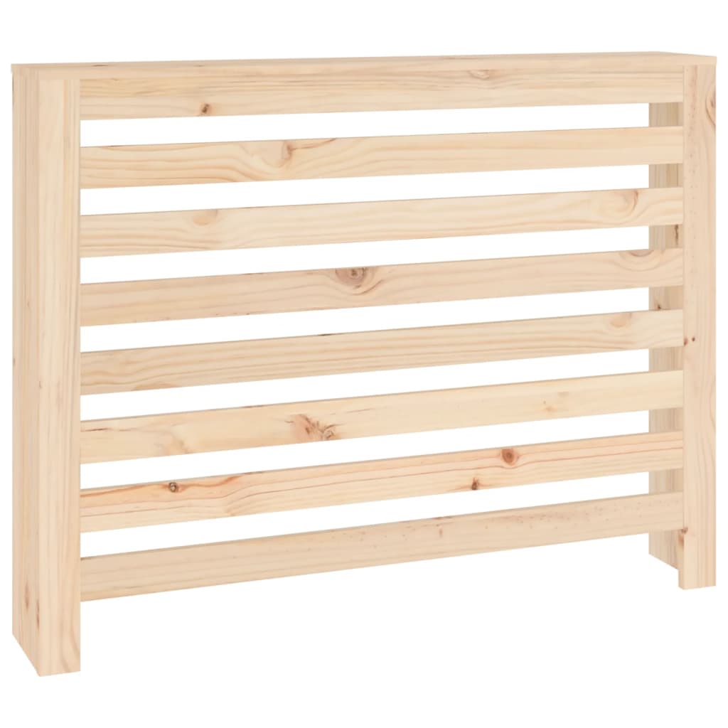 Radiator Cover 108.5x19x84 cm Solid Wood Pine