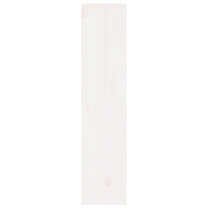Radiator Cover White 153x19x84 cm Solid Wood Pine