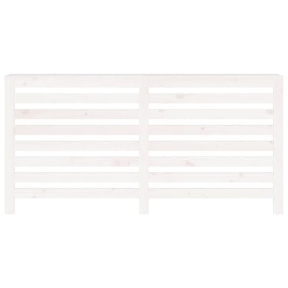 Radiator Cover White 169x19x84 cm Solid Wood Pine