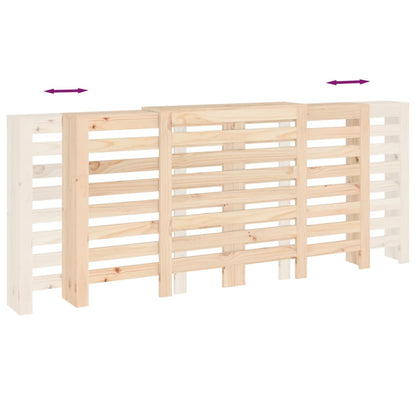 Radiator Cover 210x21x85 cm Solid Wood Pine