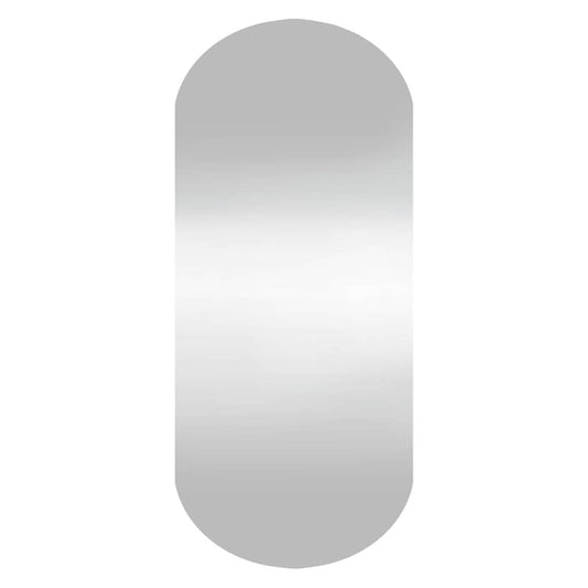 Wall Mirror 25x60 cm Glass Oval