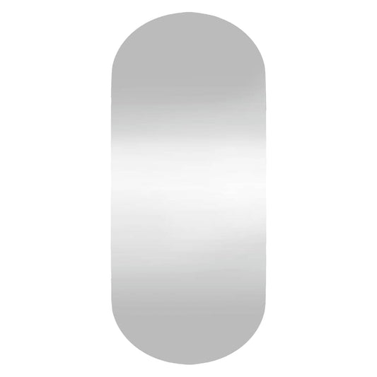 Wall Mirror 40x90 cm Glass Oval