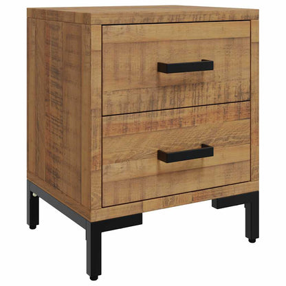 Bedside Cabinets 2 pcs 36x30x45 cm Solid Wood Pine