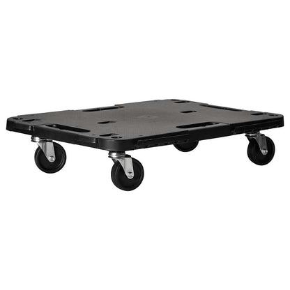 Transport Trolleys 2 pcs Black 58x38x12 cm Polypropylene