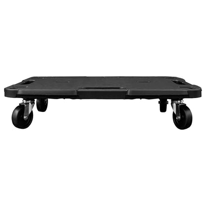 Transport Trolleys 2 pcs Black 58x38x12 cm Polypropylene