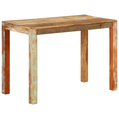 Dining Table 110x55x76 cm Solid Wood Reclaimed