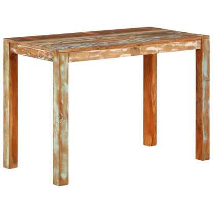 Dining Table 110x55x76 cm Solid Wood Reclaimed