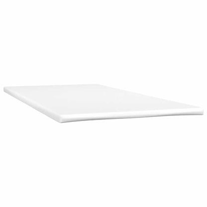 Box Spring Bed with Mattress Light Gray 39.4"x74.8" Twin Fabric