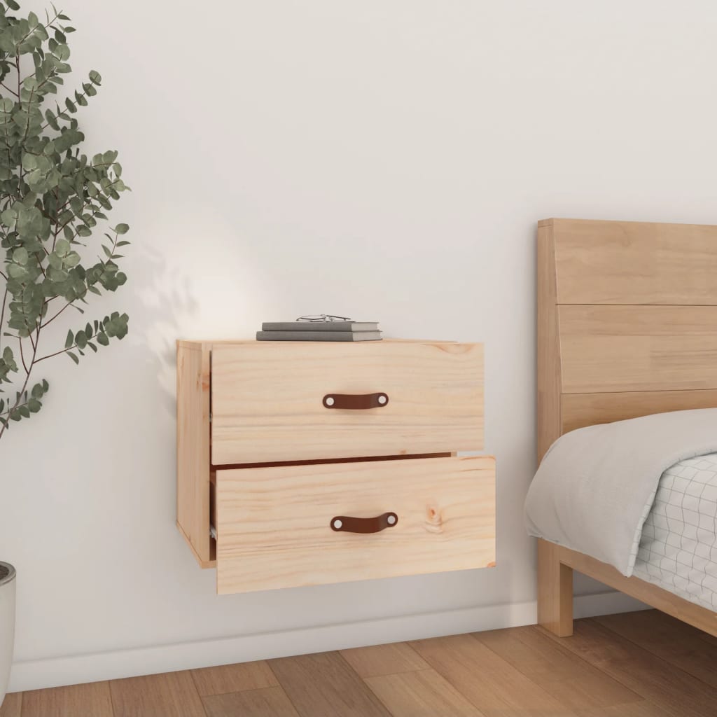 Wall-mounted Bedside Cabinet 50x36x40 cm