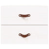 Wall-mounted Bedside Cabinets 2 pcs White 50x36x40 cm
