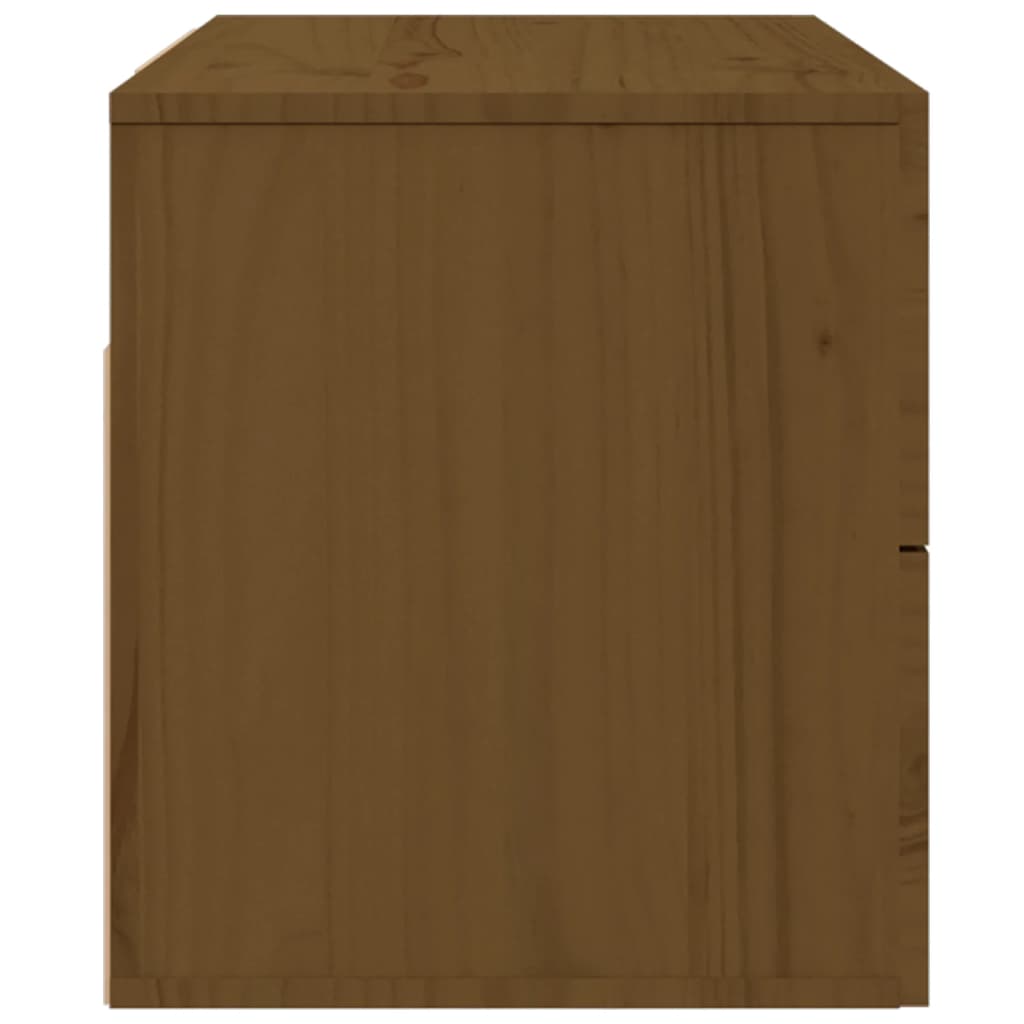 Wall-mounted Bedside Cabinets 2 pcs Honey Brown 50x36x40 cm