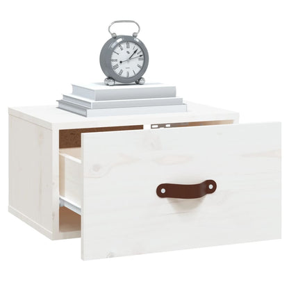 Wall-mounted Bedside Cabinets 2 pcs White 40x29.5x22 cm