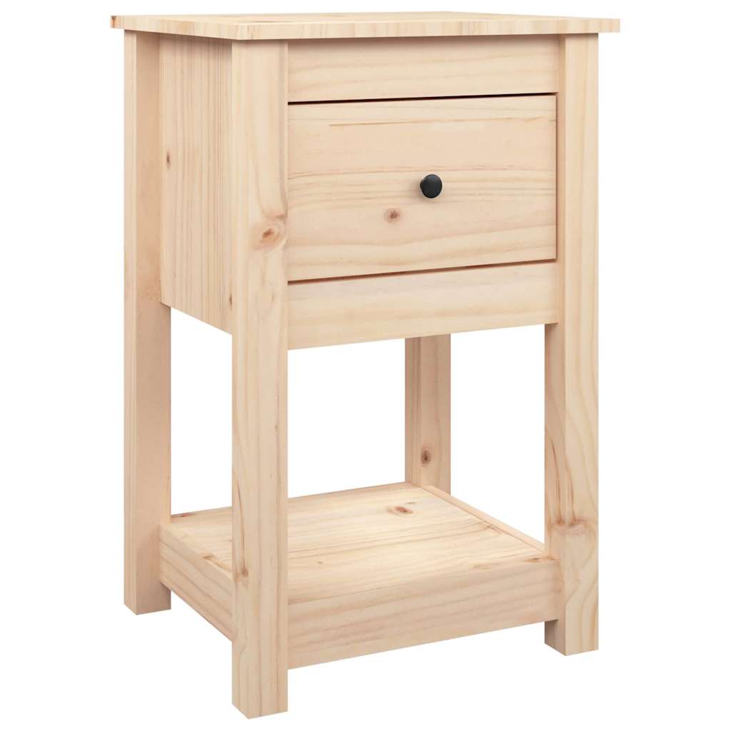 Bedside Cabinets 2 pcs 40x35x61,5 cm Solid Wood Pine