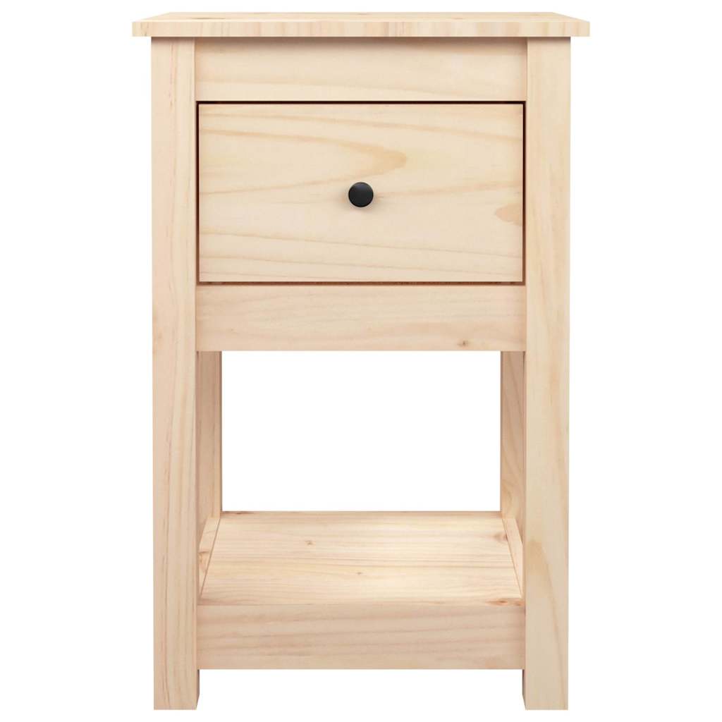 Bedside Cabinets 2 pcs 40x35x61,5 cm Solid Wood Pine