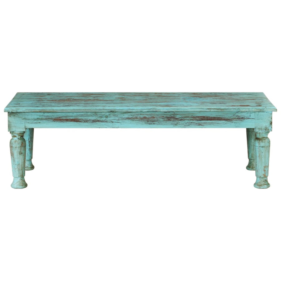 Coffee Table 43.3"x19.7"x13.4" Solid Wood Reclaimed