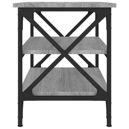 Side Table Grey Sonoma 55x38x45 cm Engineered Wood