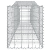 Arched Gabion Baskets 6 pcs 400x50x60/80 cm Galvanised Iron