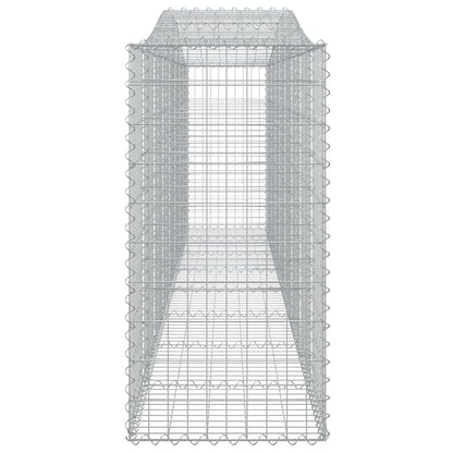 Arched Gabion Baskets 20 pcs 400x50x100/120 cm Galvanised Iron