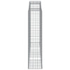 Arched Gabion Baskets 6 pcs 300x50x200/220 cm Galvanised Iron