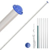 Spain Flag and Pole 6.23 m Aluminium
