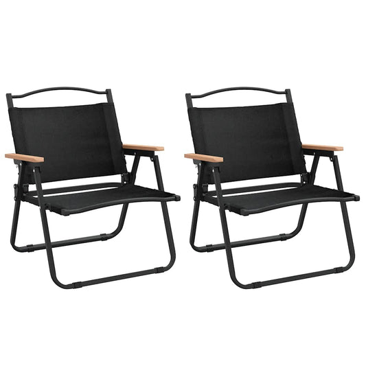 Camping Chair | Set of 2 | Black