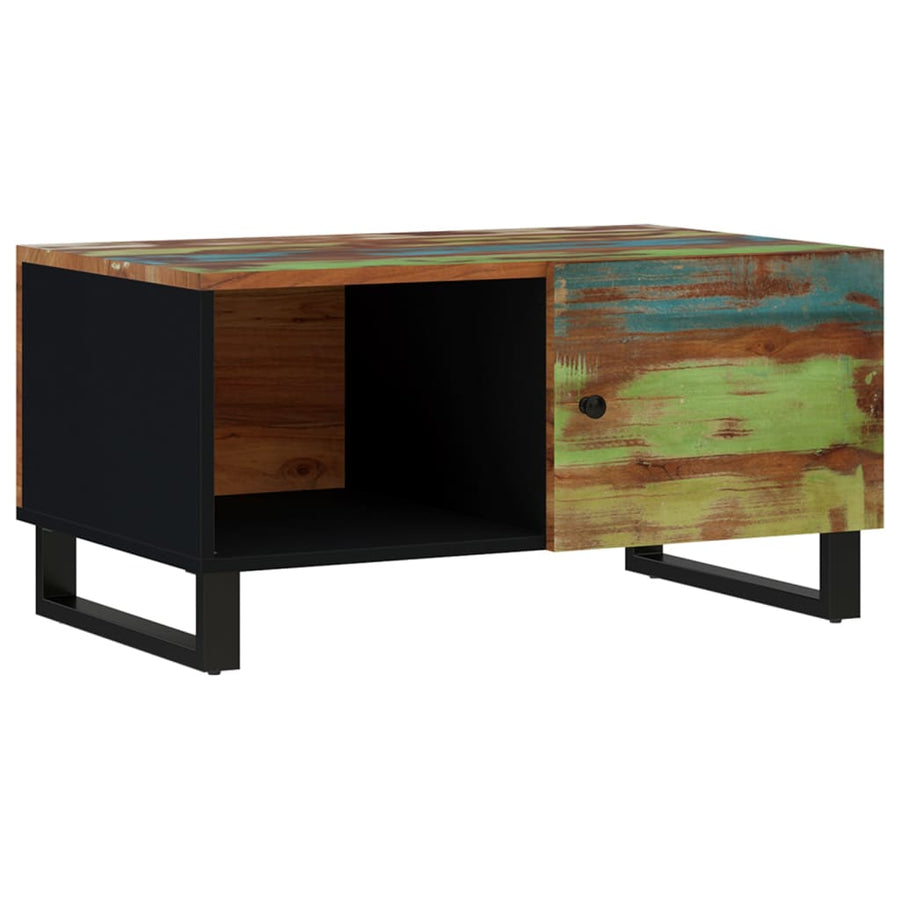 Coffee Table 31.5"x19.7"x15.7" Solid Wood Reclaimed&Engineered Wood
