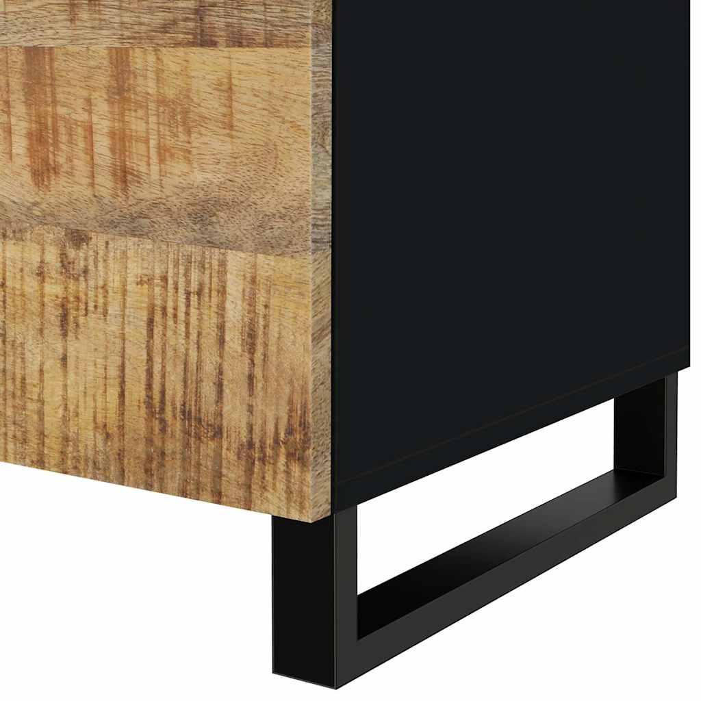 Coffee Table 80x50x40 cm Solid Wood Mango&Engineered Wood