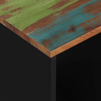Side Table 40x31x46 cm Solid Wood Reclaimed&Engineered Wood