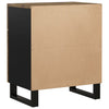 Bedside Cabinet 50x33x60 cm Solid Wood Mango&Engineered Wood
