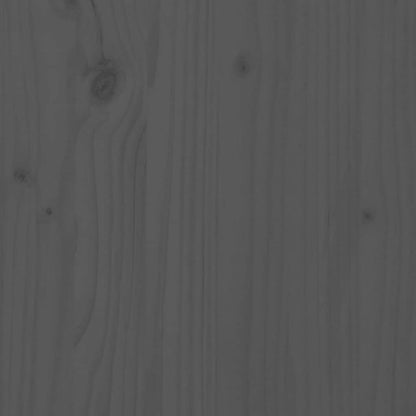 Monitor Stand Grey 70x27.5x15 cm Solid Wood Pine
