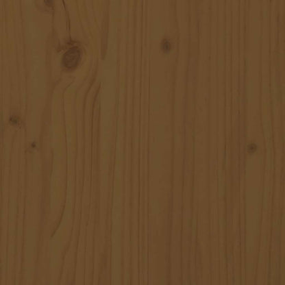 Monitor Stand Honey Brown 70x27.5x15 cm Solid Wood Pine