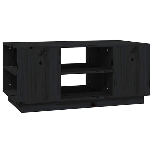 Coffee Table | Black | Solid pinewood | Medium | Coffee Table