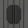 Garden Shed Light Grey 192x357x223 cm Galvanised Steel