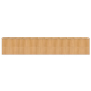 Garden Shed Light Brown 192x1021x223 cm Galvanised Steel