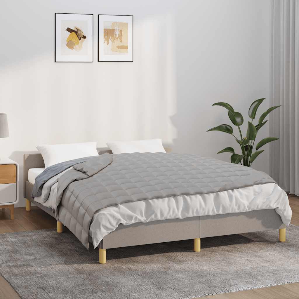 Weighted Blanket Grey 120x180 cm 5 kg Fabric