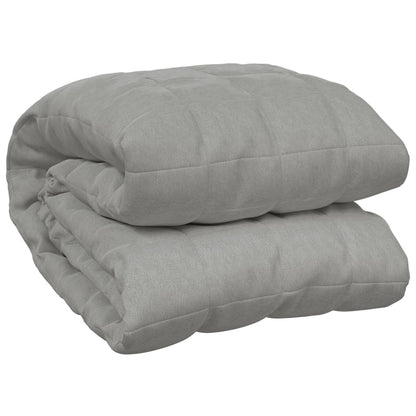 Weighted Blanket Grey 150x200 cm 11 kg Fabric