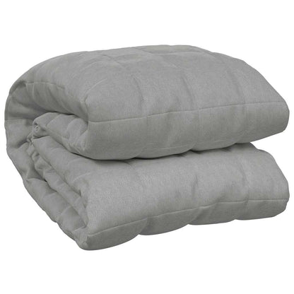 Weighted Blanket Grey 155x220 cm 7 kg Fabric