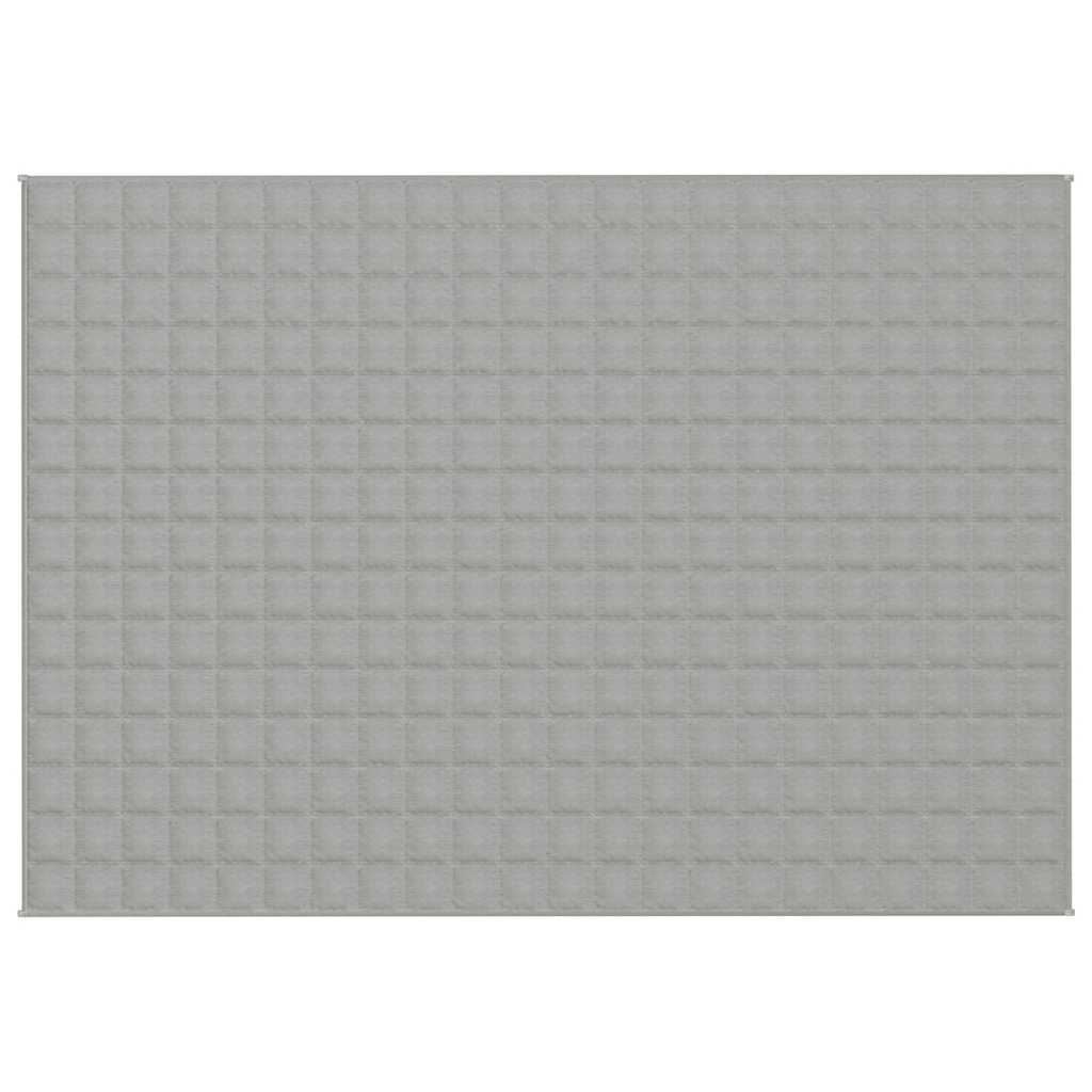 Weighted Blanket Grey 155x220 cm 7 kg Fabric